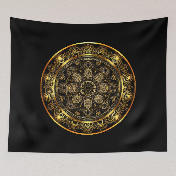 Item preview, Mandala Gold Medallion designed and sold by TheSecretPower.