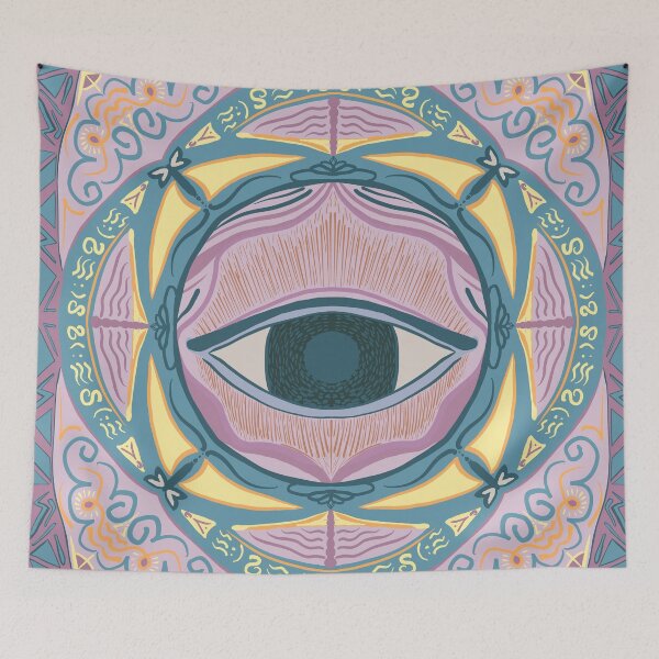 Item preview, eye see you mandala designed and sold by creatingashlan.
