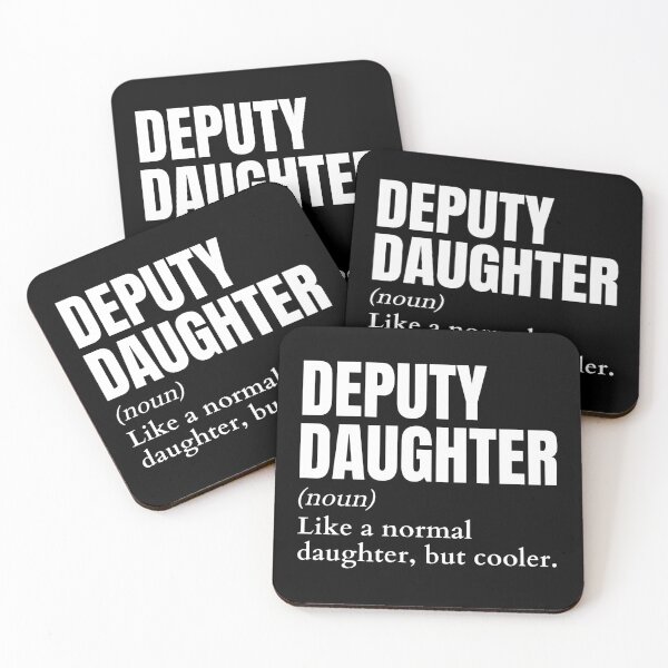 Item preview, Funny Deputy Daughter Definition designed and sold by EndlessFreedom.
