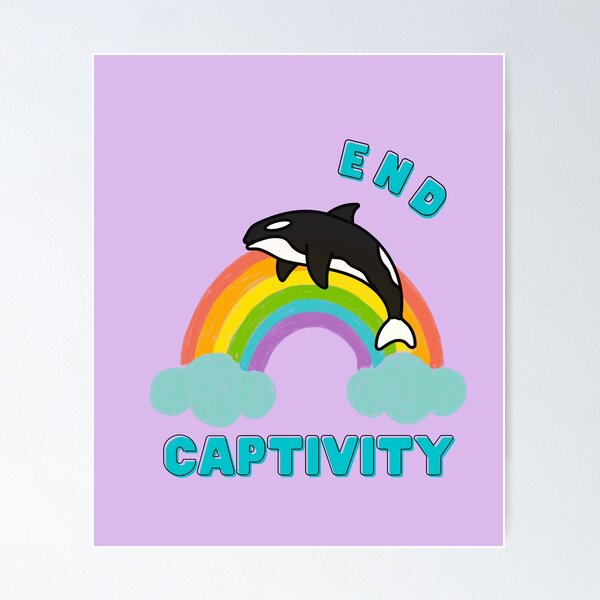 Item preview, Rainbow Orca Whale designed and sold by Nostraw.