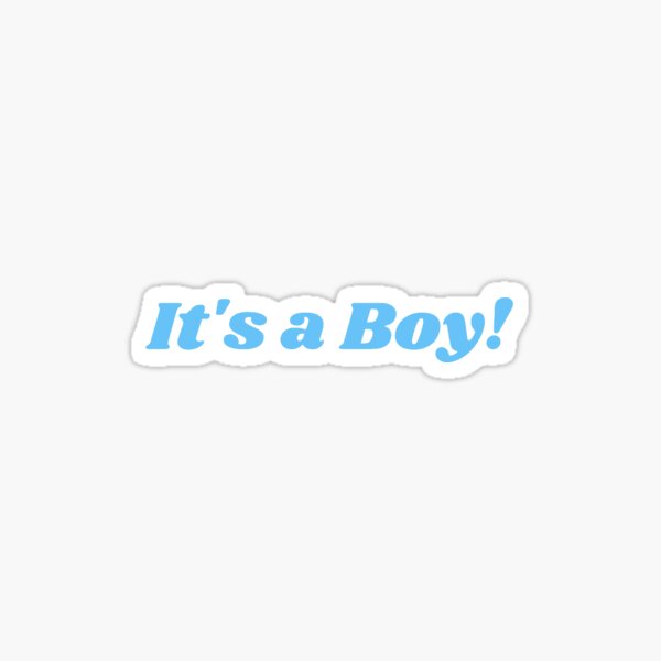 Item preview, it's a boy baby shower blue text designed and sold by SaraEgg.