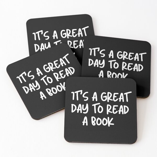 Item preview, it's a great day to read a book designed and sold by TomorrowQuotes.