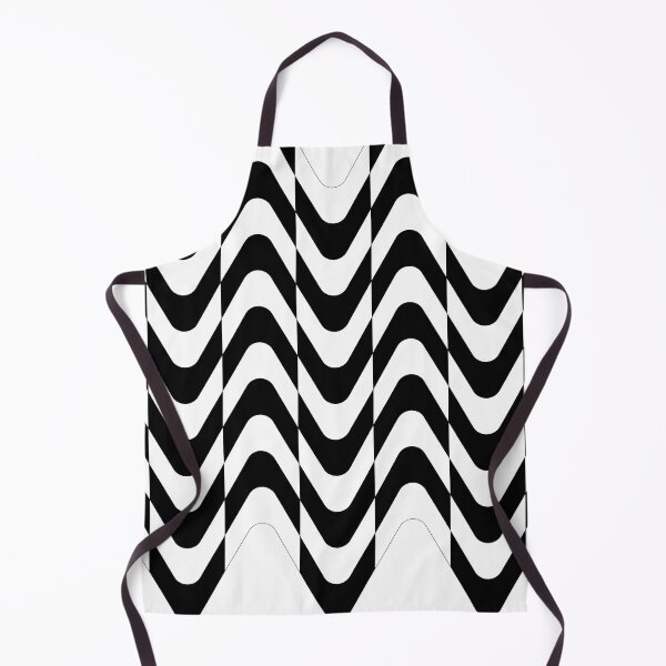 Item preview, Optical Illusion Black and White waves Graphic.  designed and sold by ElmonirPress.