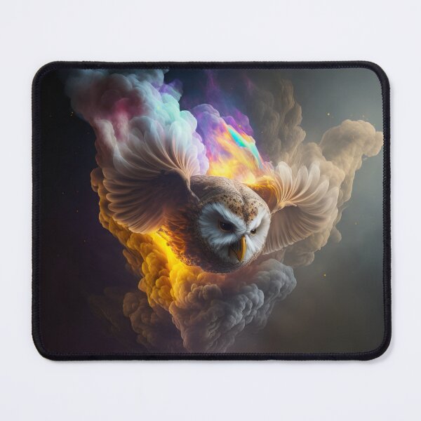 Item preview, Owl in the Sky - Cosmic Owl - From the series Spirit Animals designed and sold by AdamesArtStudio.