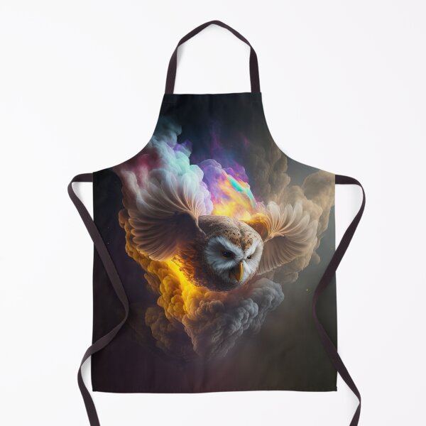 Item preview, Owl in the Sky - Cosmic Owl - From the series Spirit Animals designed and sold by AdamesArtStudio.