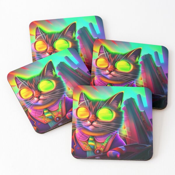 Item preview, Psych Cat 5 designed and sold by Dose of Dysfunction.