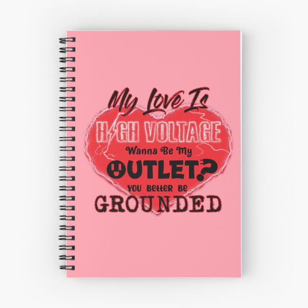 Item preview, My Love Is High Voltage VALENTINE (Plain Background) designed and sold by GatorDesign.