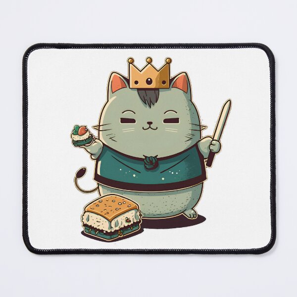 Item preview, The Cat King Sushi designed and sold by john-ess.