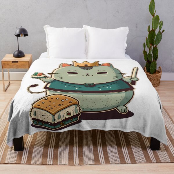 Item preview, The Cat King Sushi designed and sold by john-ess.