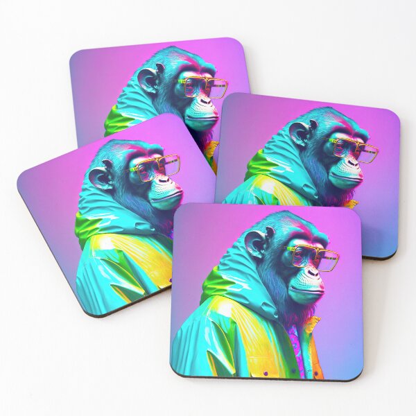 Item preview, COOL PURPLE MONKEYS designed and sold by Arthoughts.