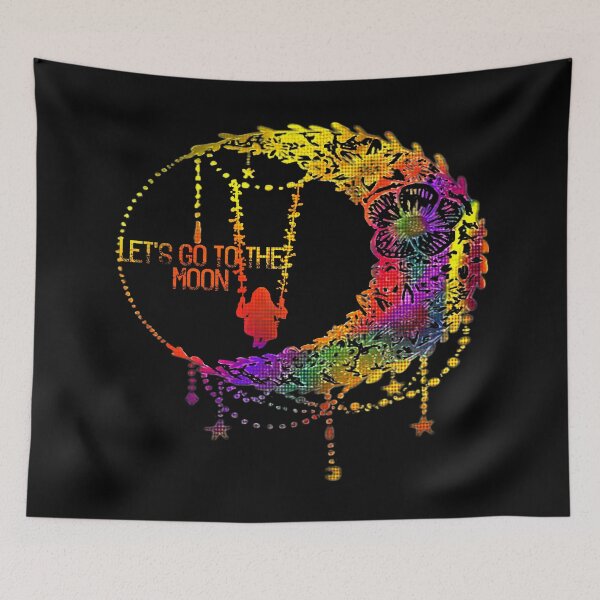 Item preview, Lets Go To The Moon designed and sold by natnat7w.