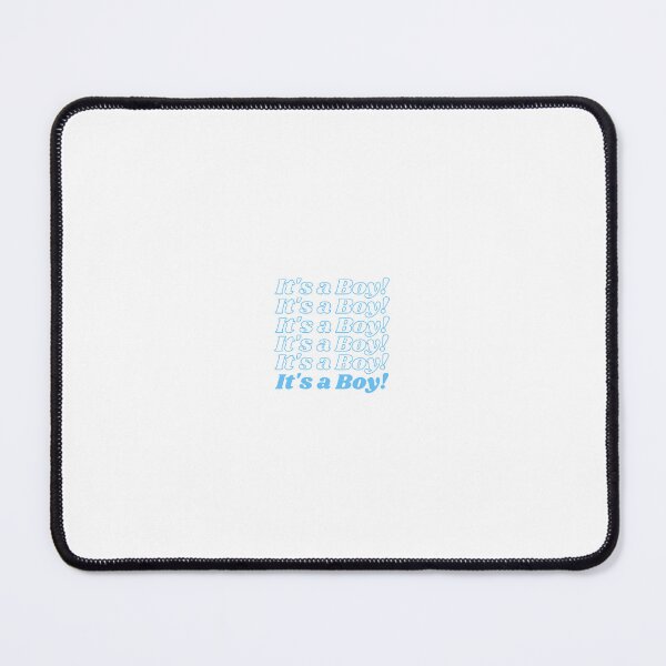 Item preview, it's a boy baby shower repeated text designed and sold by SaraEgg.