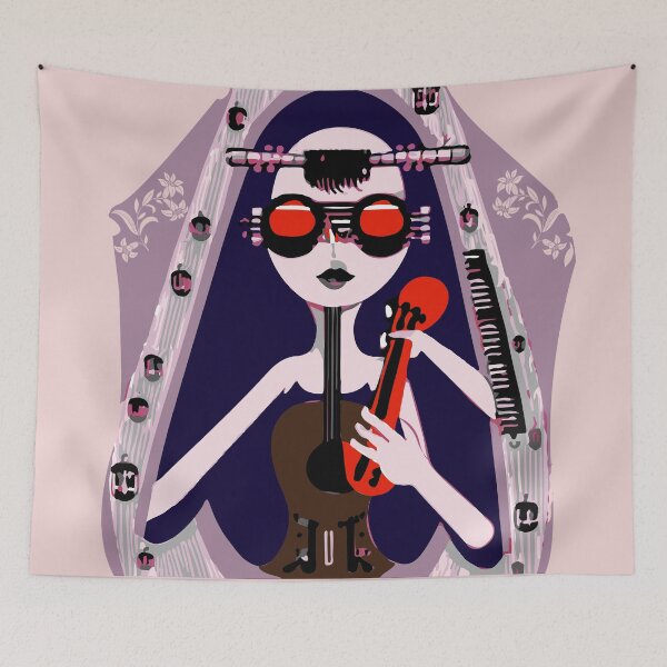 Item preview, "Futuristic Symphony" designed and sold by FunnyShopGirl.