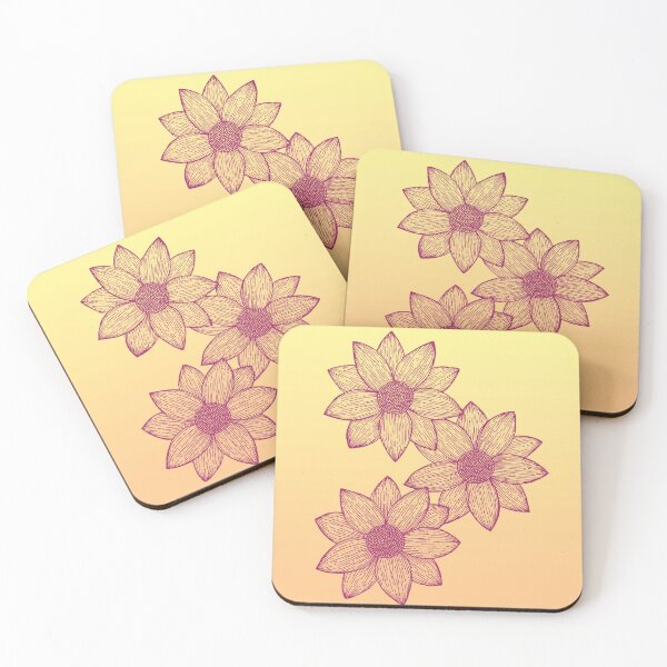 Item preview, Sunset Flowers designed and sold by EniPennyDesigns.
