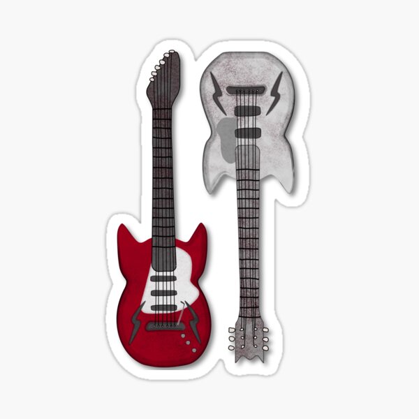 Electric Guitars Sticker