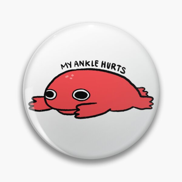 Item preview, My Ankle Hurt | Red Frog designed and sold by iristocat.