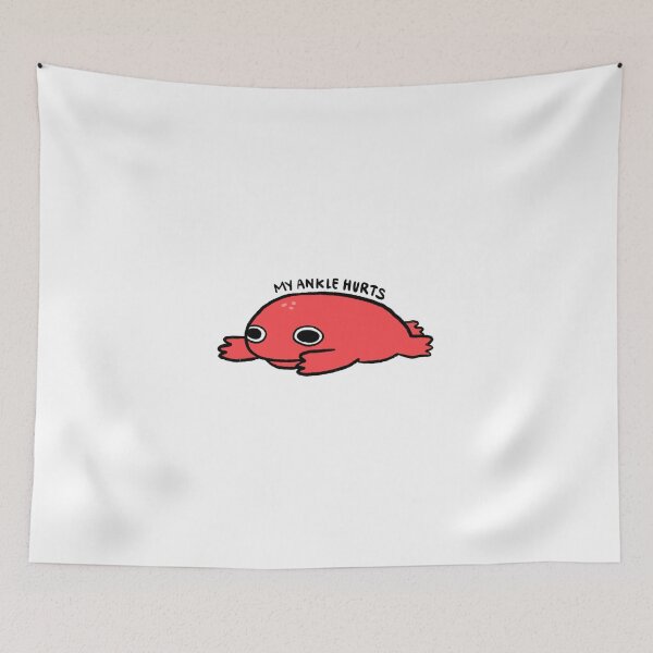 Item preview, My Ankle Hurt | Red Frog designed and sold by iristocat.