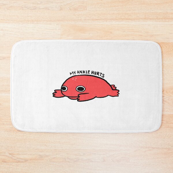 Item preview, My Ankle Hurt | Red Frog designed and sold by iristocat.