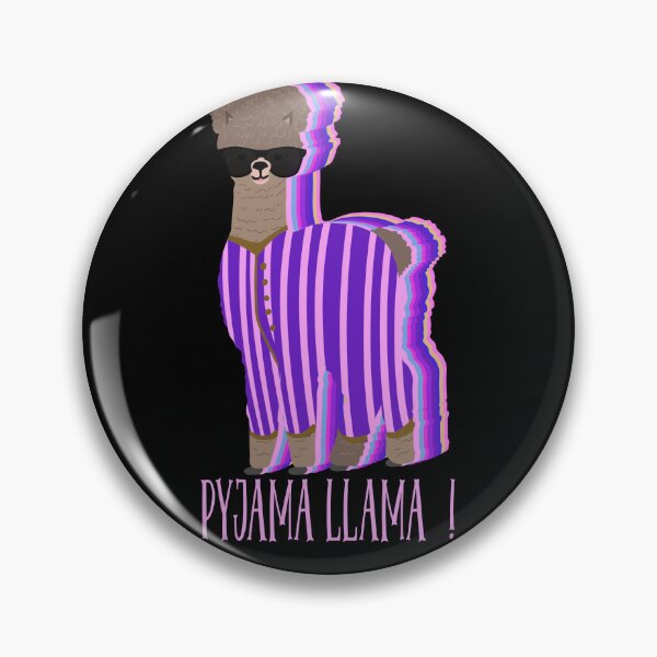 Item preview, Trippy Pyjama llama in sunglasses  designed and sold by TipTopTapo.