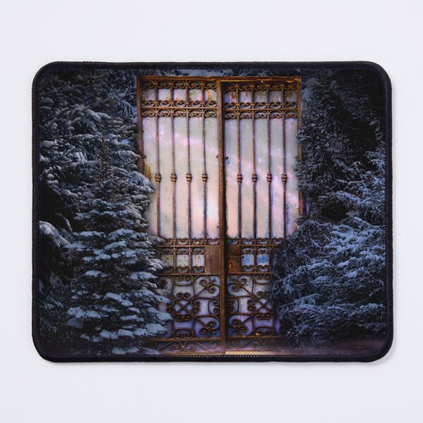 Item preview, Puerta mágica de invierno en la nieve designed and sold by aleishaevans.