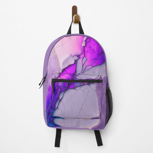Item preview, Pink and Purple Sky "Violet Dream" - Abstract Alcohol Ink Resin Art designed and sold by inkvestor.