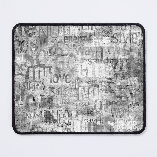 Item preview, Old vintage newspaper paper grey grunge with letters, words texture background designed and sold by olgersart.