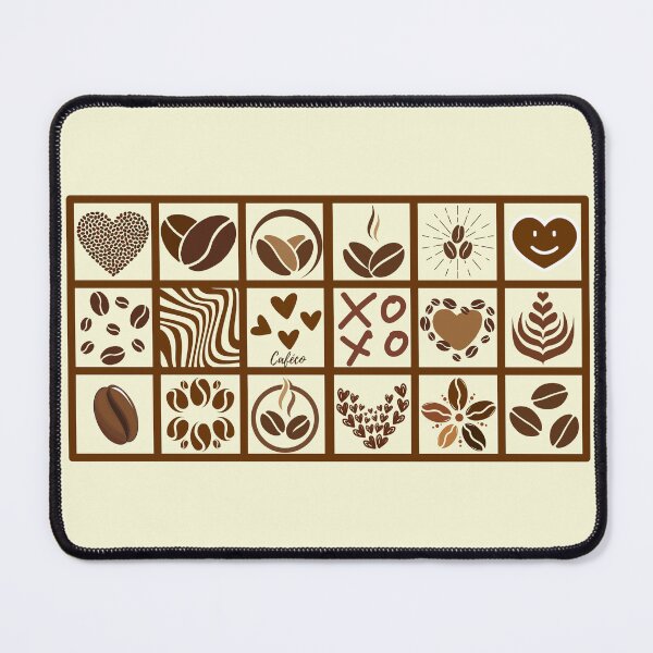 Item preview, Coffee Beans And Hearts designed and sold by Cafe-Color.
