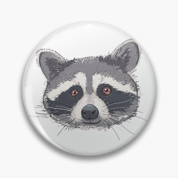 Artikelvorschau, Cute Raccoon Face entworfen und verkauft von 8justart socks and more.