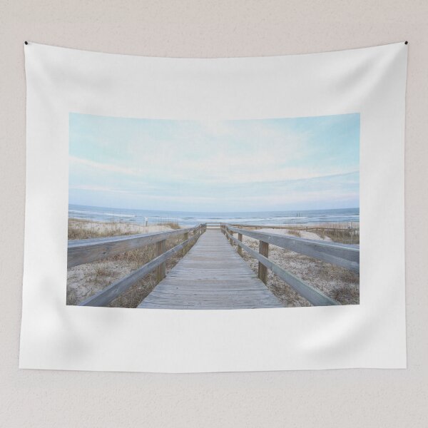 Item preview, Summer Beach, Wooden Walkway designed and sold by newburyboutique.