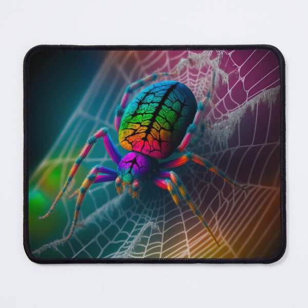 Item preview, Spider in Rainbow Colors designed and sold by AdamesArtStudio.