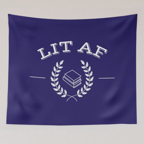 Item preview, LIT AF | Literature AF | Reader Gift designed and sold by chelseahill712.