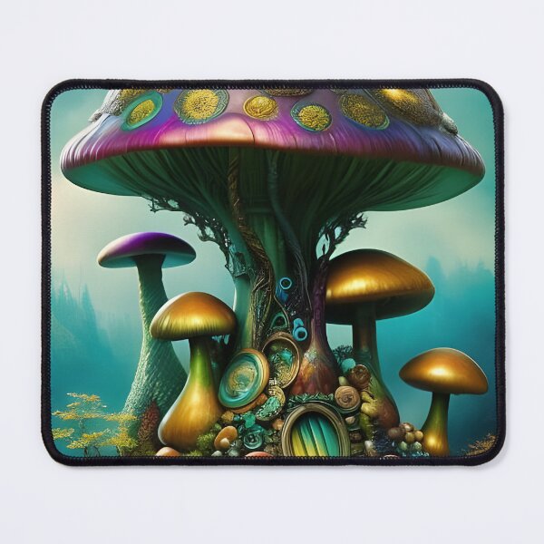 Item preview, Mushroom Lover Botanical Mushrooms Plants Psychedelic Mushroom Mushroom Collector Mushroom Forest designed and sold by Olga Nagornaya.