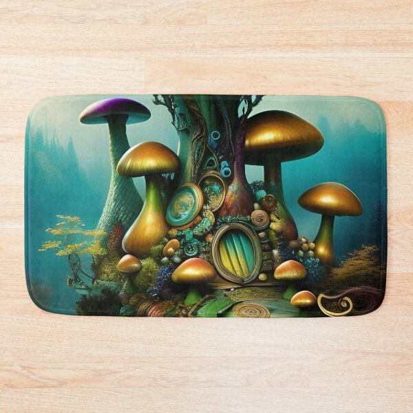 Item preview, Mushroom Lover Botanical Mushrooms Plants Psychedelic Mushroom Mushroom Collector Mushroom Forest designed and sold by Olga Nagornaya.