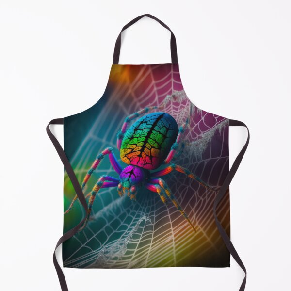 Item preview, Spider in Neon Rainbow Colors designed and sold by AdamesArtStudio.