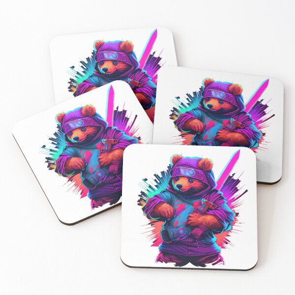 Item preview, Colorful Guardian Bear designed and sold by Marcelo Vieira.