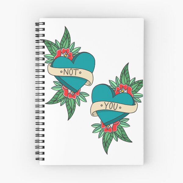 Item preview, Not You Valentine's Traditional Tattoo Design  designed and sold by MooseCanoe32.