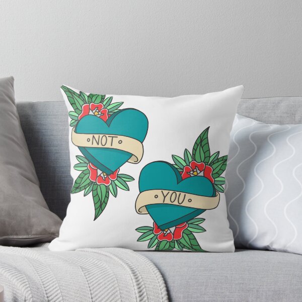 Item preview, Not You Valentine's Traditional Tattoo Design  designed and sold by MooseCanoe32.
