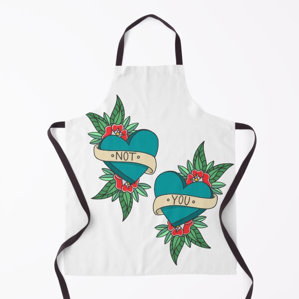 Item preview, Not You Valentine's Traditional Tattoo Design designed and sold by MooseCanoe32.
