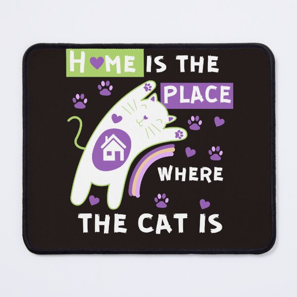 Item preview, Home Is Where The Cat Is designed and sold by leshewle.