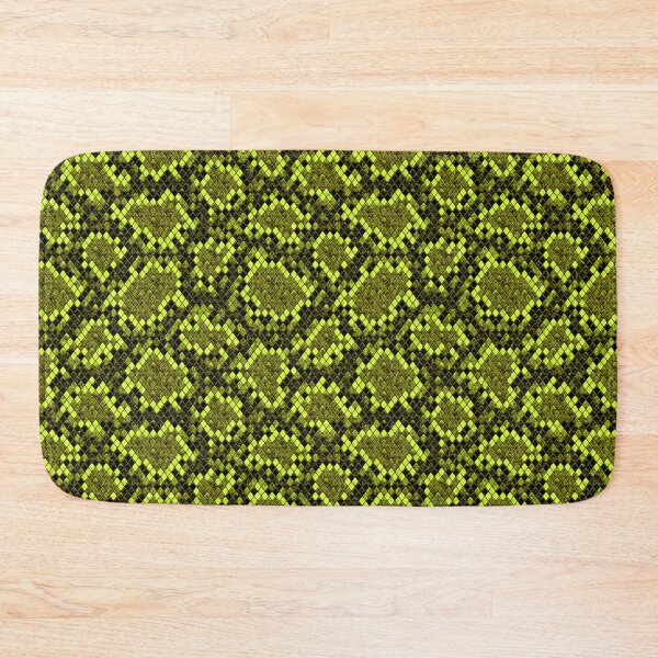 Item preview, Black and yellow green reptile repeating texture. designed and sold by olgersart.