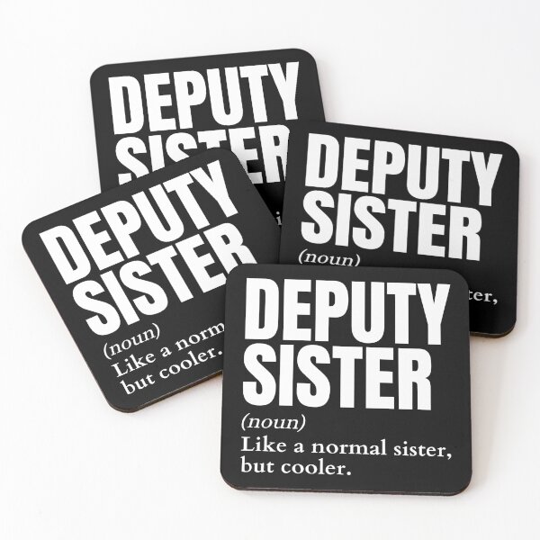 Item preview, Funny Deputy Sister Definition designed and sold by EndlessFreedom.