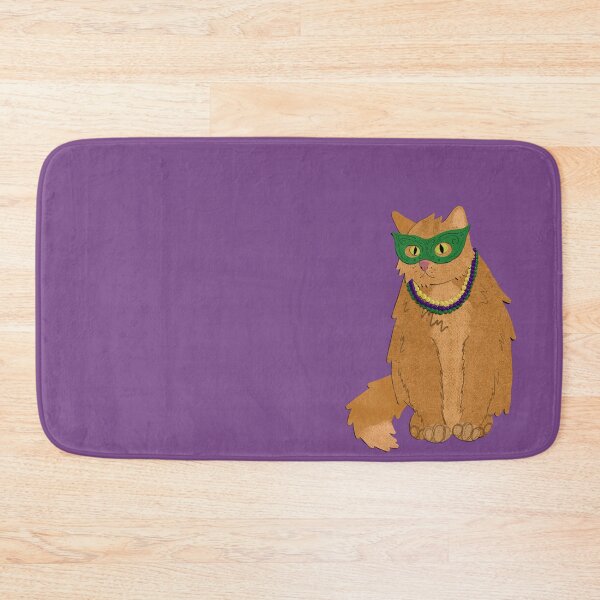 Item preview, Paper craft Mardi Gras Cat designed and sold by BlackSquirrelCC.