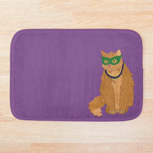 Item preview, Paper craft Mardi Gras Cat designed and sold by BlackSquirrelCC.