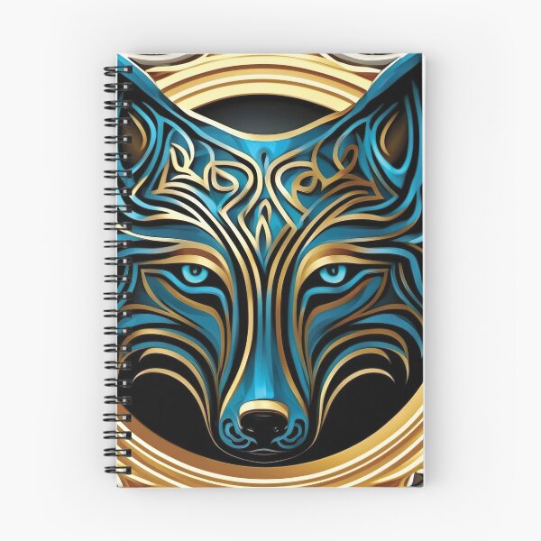 Item preview, wolf Celtic knot wolf art designed and sold by nicestr.