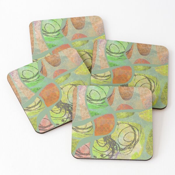 Item preview, Springtime Abstract Mosaic Pattern designed and sold by NancyMerkle.