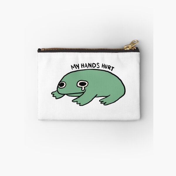 Item preview, My Hands Hurt | Crying Green Frog designed and sold by iristocat.