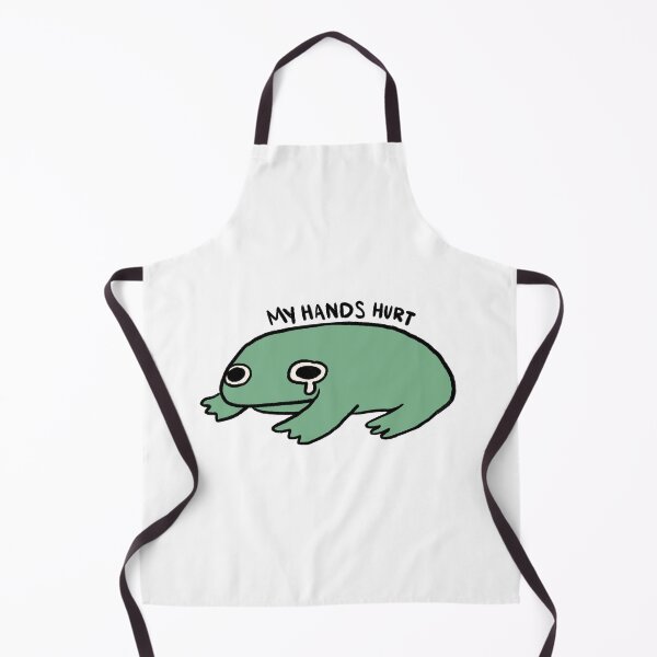 Item preview, My Hands Hurt | Crying Green Frog designed and sold by iristocat.