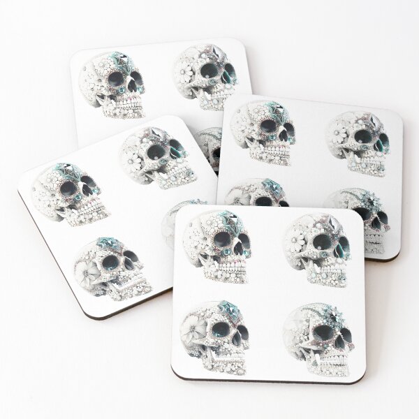 Item preview, DECORATED DIAMOND SKULLS designed and sold by Arthoughts.