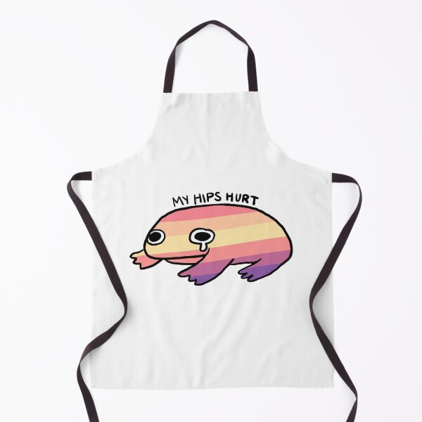 Item preview, My Hips Hurt | Crying Sunset Frog designed and sold by iristocat.