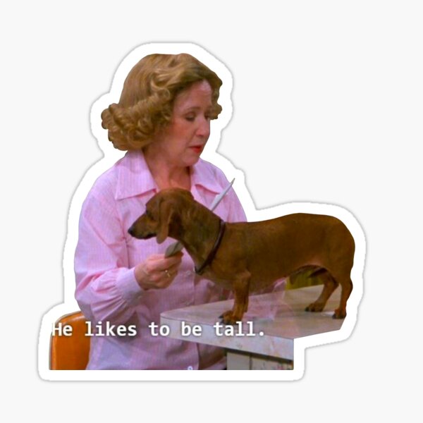 Kitty Forman and Schatzi - That ‘70s Show Sticker